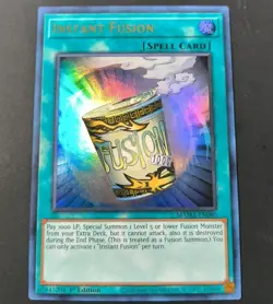 Yu-Gi-Oh! Instant Fusion Ultra Rare Spell Card MAMA-EN080 1st Edition NM - Image 1