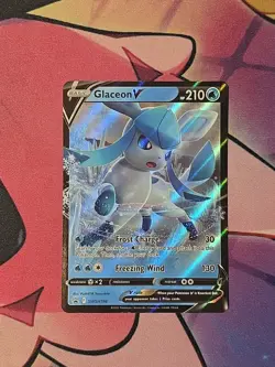 Glaceon V SWSH196 SWSH: Sword & Shield Promo Cards Holo - Image 1