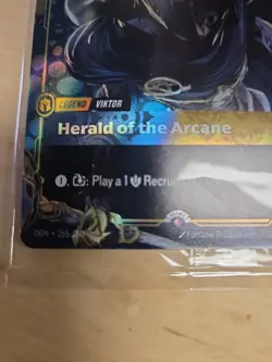 Viktor Riftbound English Promo card 265/298 PRERELEASE League Of Legends Lee Sin - Image 2