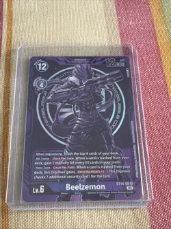 Beelzeemon Alt Art St14-08 Digimon Trading Card Game - Image 1
