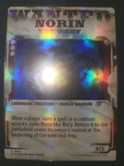 MTG Norin The Wary RAINBOW FOIL Secret Lair 827 NM/M - Image 2
