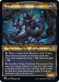 Vohar, Vodalian Desecrator (Showcase) 325 MTG Dominaria United Uncommon NP - Image 1