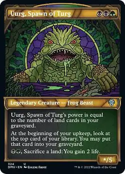 Uurg, Spawn of Turg (Showcase) 324 MTG Dominaria United Uncommon NP - Image 1