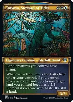 Tatyova, Steward of Tides (Showcase) 321 MTG Dominaria United Uncommon NP - Image 1