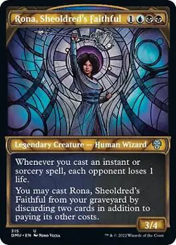 Rona, Sheoldred's Faithful (Showcase) 315 MTG Dominaria United Uncommon NP - Image 1