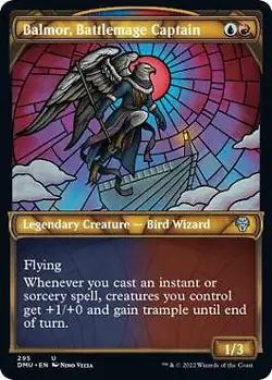 Balmor, Battlemage Captain (Showcase) 295 MTG Dominaria United Uncommon NP - Image 1