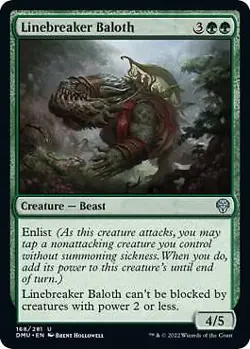 Linebreaker Baloth 168 MTG Dominaria United Uncommon NP - Image 1
