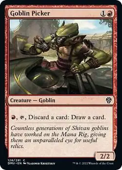 Goblin Picker 128 MTG Dominaria United Common NP - Image 1
