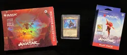 [BUNDLE] MTG TLA Collector Booster (Omega Sealed) + Play Pack + Fire Lord Azula - Image 1