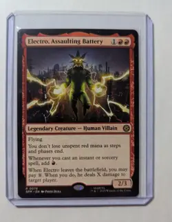 1x Electro Assaulting Battery NM SPM Magic MTG Firebend EDH x1 - Image 1
