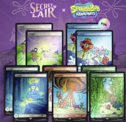 1x Secret Lair Drop Series: Secret Lair x Spongebob: Lands Under the Sea: Rainb - Image 1