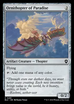 MTG - 4 x Ornithopter of Paradise - Bloomburrow Commander - Playset 4x x4 - Image 2