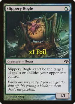 MTG Foil Eventide EVE Slippery Bogle MINT - Image 1