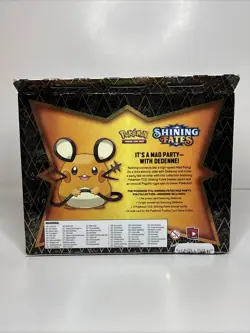 ✅Pokemon Shining Fates Mad Party Pin Collection Box Sealed New Dedenne 820650808685 - Image 2