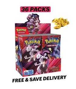 Pokemon TCG Scarlet & Violet Destined Rivals Booster Box (36 Packs) - Sealed - Image 1