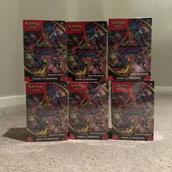 Pokemon TCG: Mega Evolution-Phantasmal Flames Booster Bundle (6 Packs) - Image 1