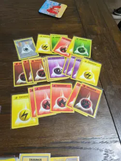 Vintage Pokemon Trainer and Energy Lot 244 1st Edition,74 Rares 45 Shadowless - Image 3