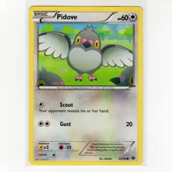Pokemon TCG Pidove 83/99 BW Next Destinies Regular Common Card EN-LP 2012 - Image 1