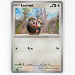 Pokemon TCG Lechonk 139/159 SV: Journey Together Regular Common Card EN-NM 2025 - Image 1