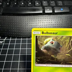 Bulbasaur Pokemon Detective Pikachu Card 1/18 Holo TCG NM Raw 2019 - Image 2