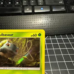 Bulbasaur Pokemon Detective Pikachu Card 1/18 Holo TCG NM Raw 2019 - Image 3