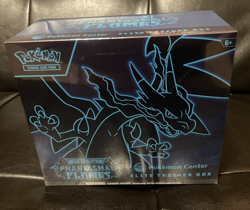 Phantasmal Flames, Pokemon Center Exclusive Elite Trainer Box, ETB Sealed - Image 1