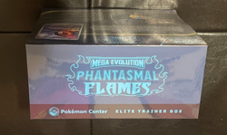 Phantasmal Flames, Pokemon Center Exclusive Elite Trainer Box, ETB Sealed - Image 4