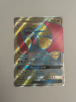 Salamence GX, Pokemon SM Promos Promo Exclusive SM139 NM Delta - Image 2