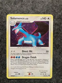 Pokemon TCG Salamence HOLO BLEED 18/132 Secret Wonders - Image 1