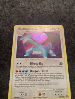 Pokemon TCG Salamence HOLO BLEED 18/132 Secret Wonders - Image 4