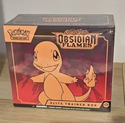 Obsidian Flames ETB Scarlet & Violet Pokemon TCG Factory Sealed ETB - Image 1