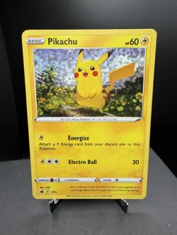 Pokemon TCG Mcdonalds 2022 Match Battle Pikachu 7/15 Holo Promo LP! - Image 1