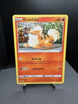 Pokemon TCG Mcdonalds 2022 Match Battle Growlithe 4/15 Holo Promo LP! - Image 1
