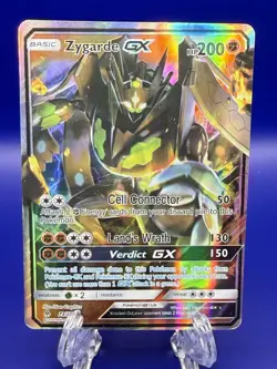 Pokemon Zygarde GX 73/131 SM Forbidden Light Holo Ultra Rare - Image 1