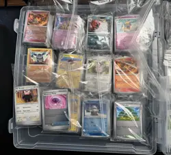 Pokemon Bulk Lot 2350 Prismatic Evo Mega Evo Surging Sparks Mix MINT With HALOS - Image 5