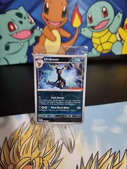 Pokemon TCG Umbreon GameStop Exclusive Stamped Promo #130/197 Reverse Holo - Image 1