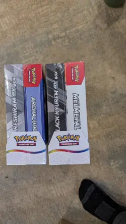 Pokemon Reshiram/Archaludon ex AND Black Kyurem/Melmetal Collection Box Bundles! - Image 2