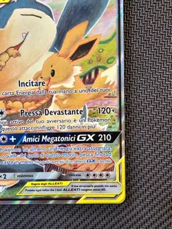 Pokemon | Eevee & Snorlax GX Sm169 Team Up Sole Luna Promo 2019 Italiano Komiya - Image 5