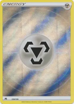 Metal Energy (Full Art) - 159/159 Crown Zenith Ultra Rare Pokemon TCG NM - Image 1