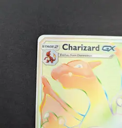 Charizard GX 150 Burning Shadows Secret Rare Rainbow Pokemon TCG MP - Image 3