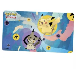 Ultra PRO Pokemon Playmat Pikachu & Mimikyu 24”x13.5” - TCG Mat - NEW OPEN BOX - Image 1