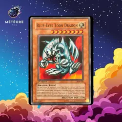 Carte Yu-Gi-Oh! Blue-Eyes Toon Dragon SDP-020 1ere Edition - Image 1