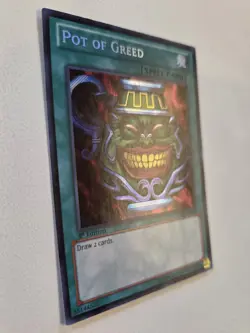 Pot of Greed LCYW-EN059 1st Edition Secret Rare Yugioh Legendary Collection 3 NM - Image 2