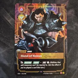 Riftbound Darius Card Hand Of Noxus OGN 253/298 English League of Legends - Image 1
