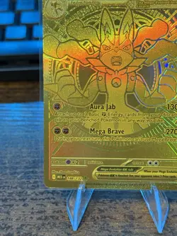 Pokemon Mega Lucario EX Ultra Rare 188/132 Pokemon Card Near Mint English TCG - Image 4