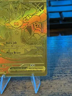 Pokemon Mega Lucario EX Ultra Rare 188/132 Pokemon Card Near Mint English TCG - Image 5