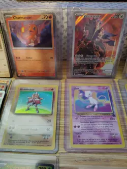 Huge Pokemon Card Lot Promo Vintage Modern 35 Holo Meowth Eevee Mew Ex V Base - Image 3