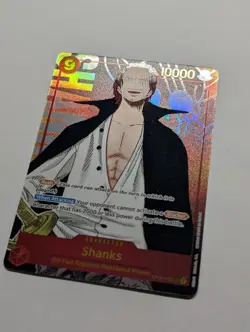 One Piece Card Game-op01-120 Shanks Alt Art English - Image 2