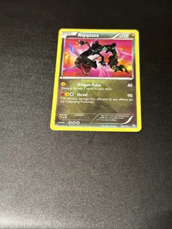Rayquaza Holo Card 128/124 Dragons Exalted LP Condition - Image 2