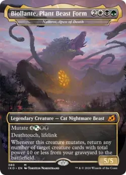 MTG English Biollante, Plant Beast Form NM Normal Ikoria: Lair of Behemoths - Image 1